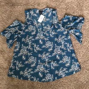 Cold Shoulder Blouse